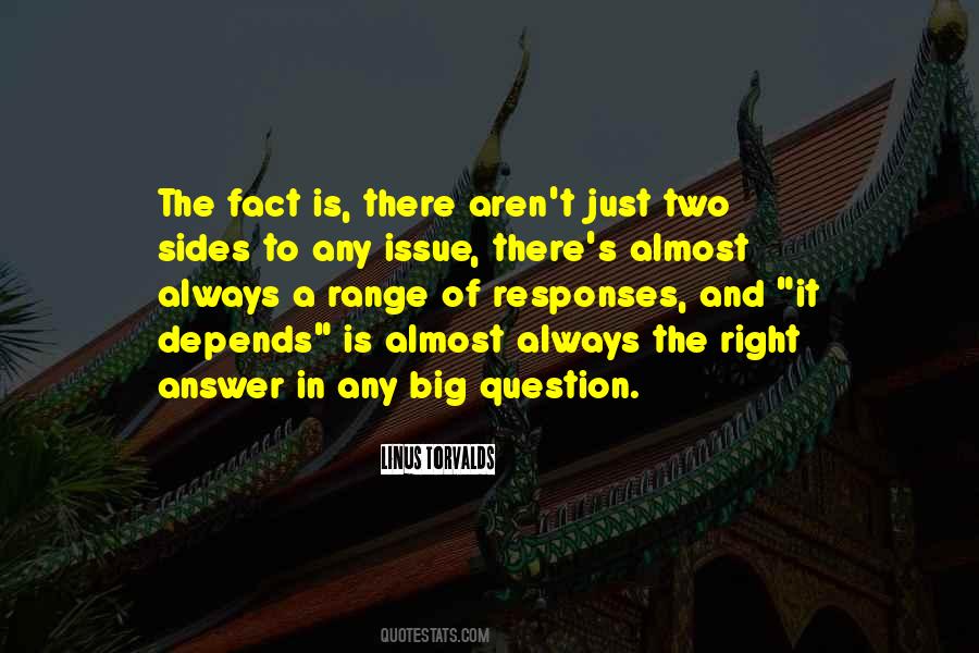 The Right Answer Quotes #1380342