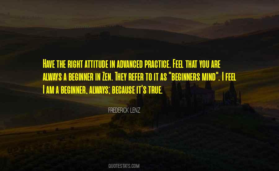 The Right Attitude Quotes #1159941