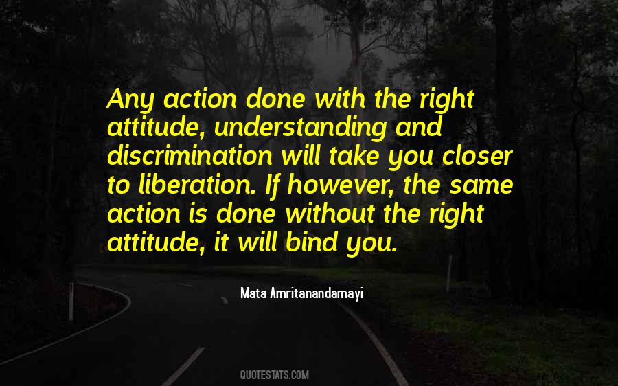 The Right Attitude Quotes #1187517