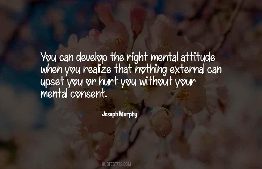 The Right Attitude Quotes #275990