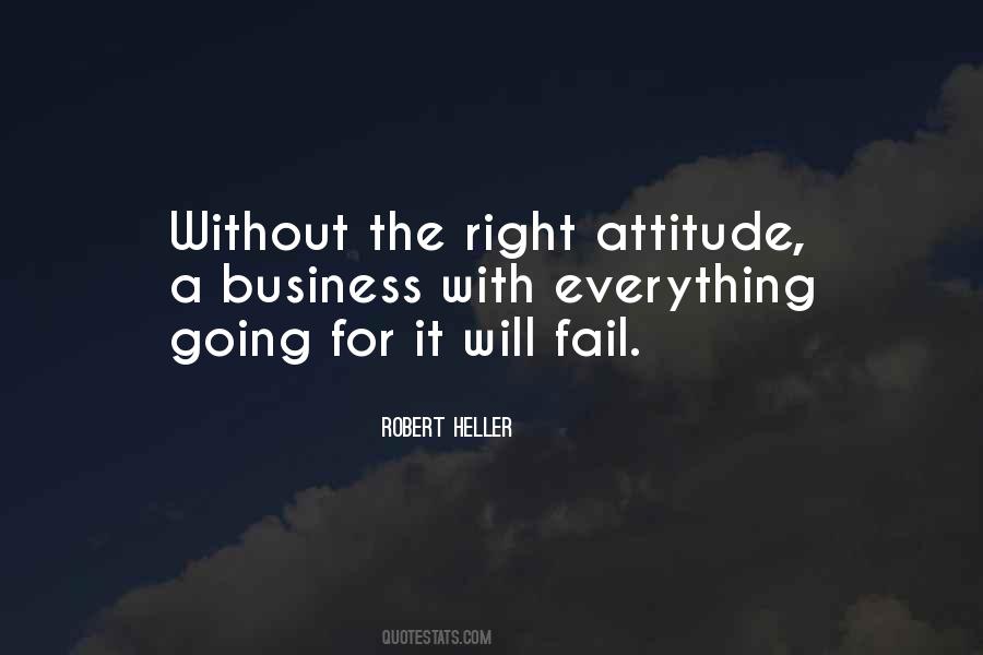 The Right Attitude Quotes #844174