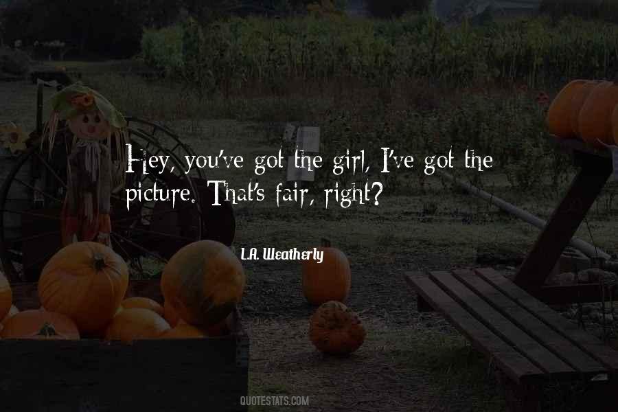 The Right Girl Quotes #544322