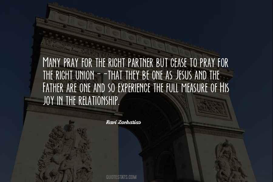 The Right Partner Quotes #345997