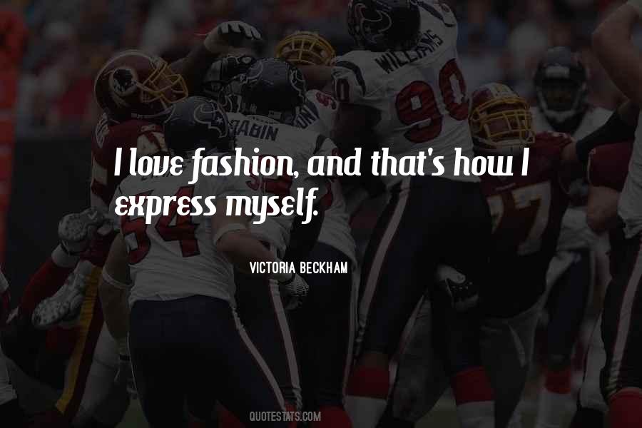 Quotes About Victoria Beckham #2213