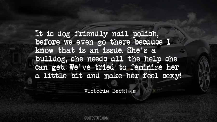 Quotes About Victoria Beckham #740719