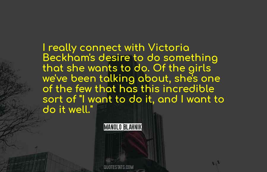Quotes About Victoria Beckham #863054