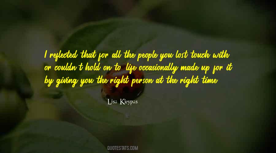 The Right Person Quotes #1293382