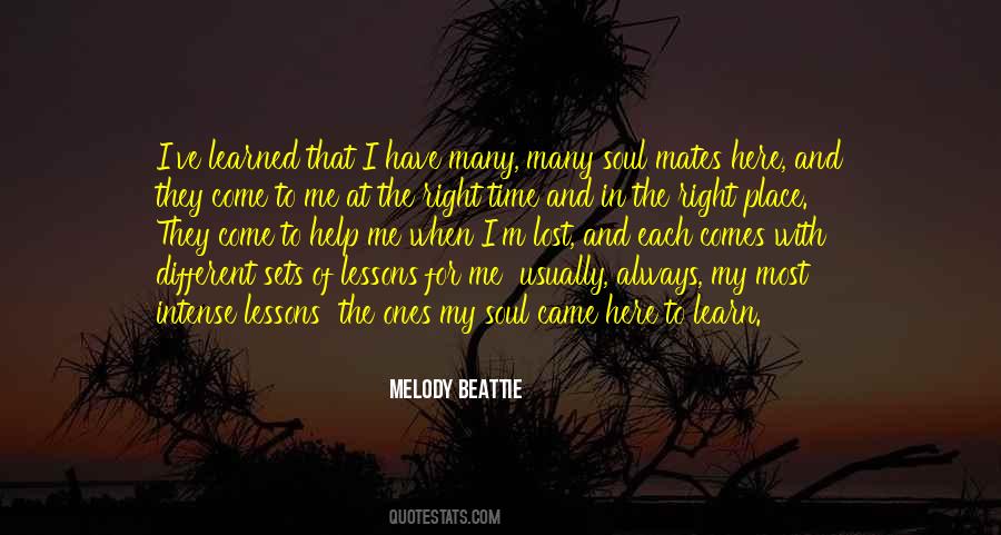 The Right Time Quotes #1238757