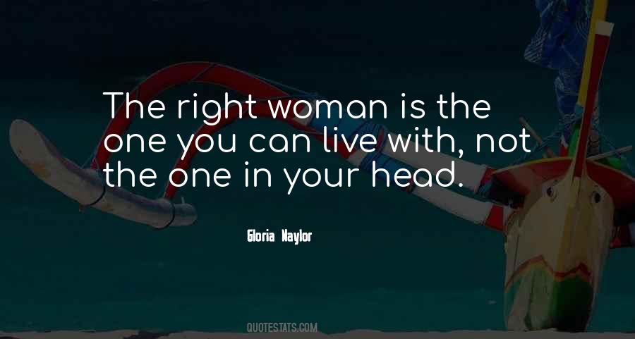 The Right Woman Quotes #328228