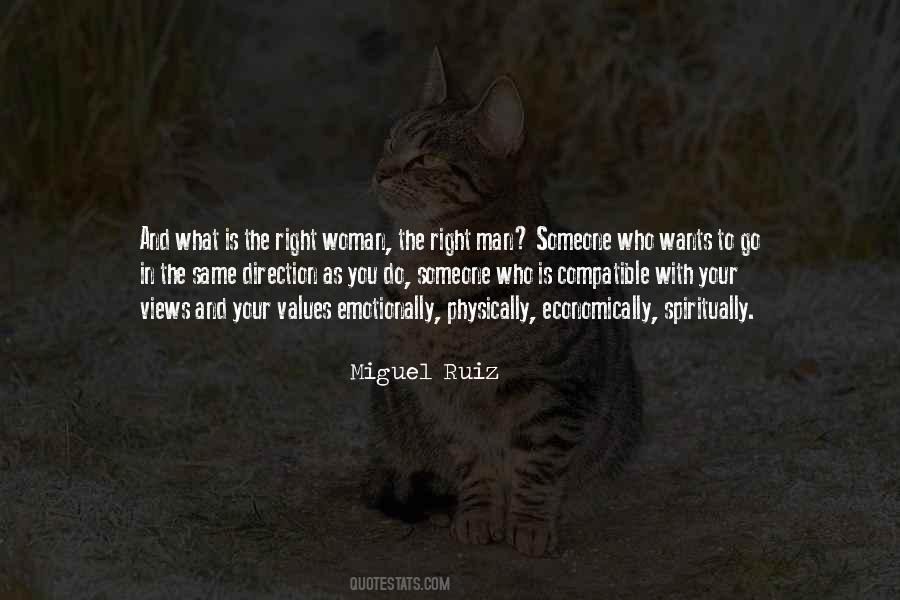 The Right Woman Quotes #770066