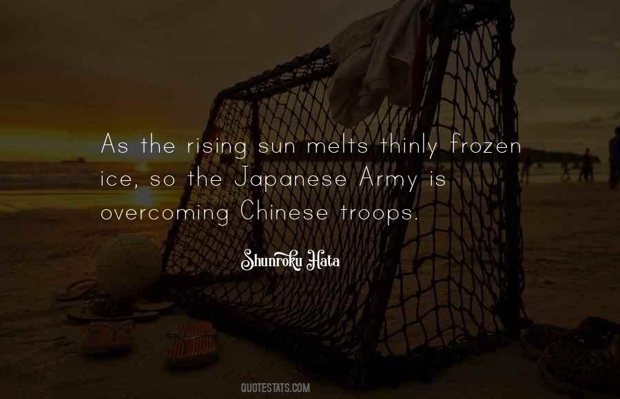 The Rising Sun Quotes #1003771