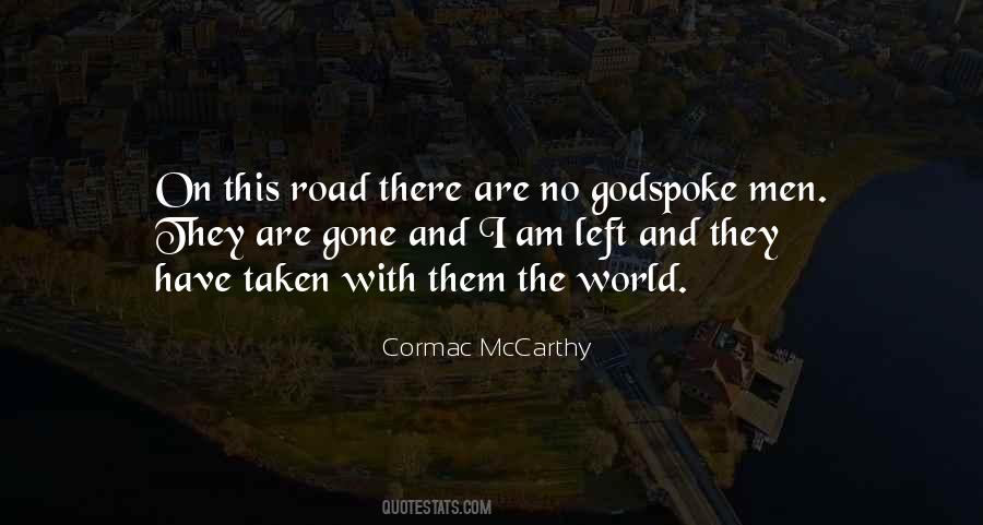 The Road Mccarthy Quotes #1224767