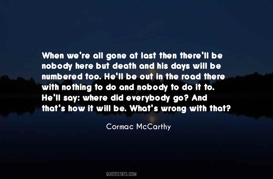 The Road Mccarthy Quotes #1570421