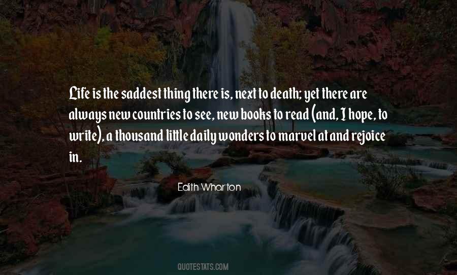 The Saddest Thing Quotes #798765