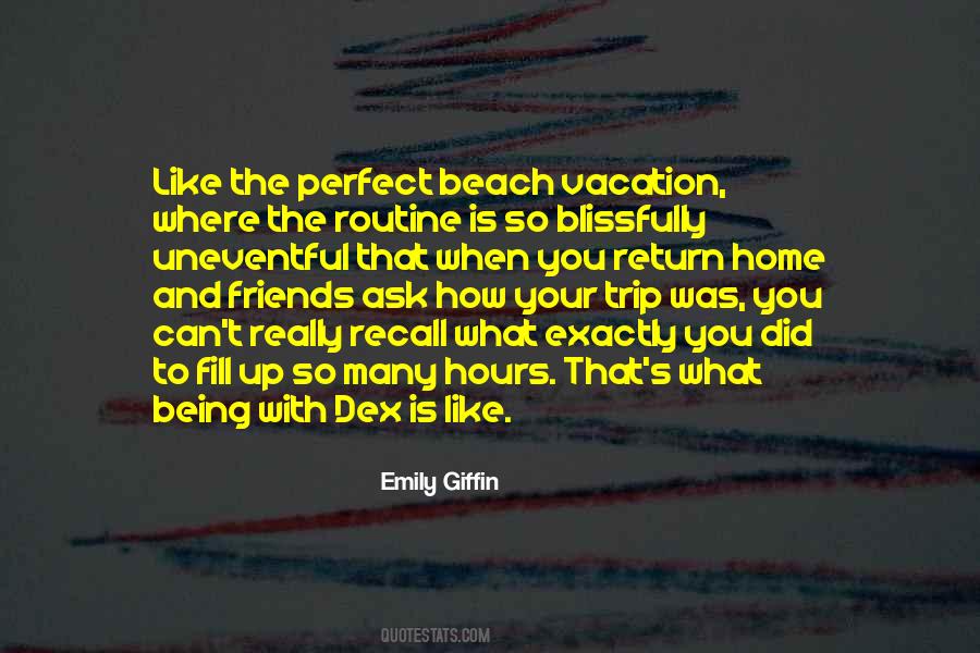 Quotes About Being On The Beach #104842