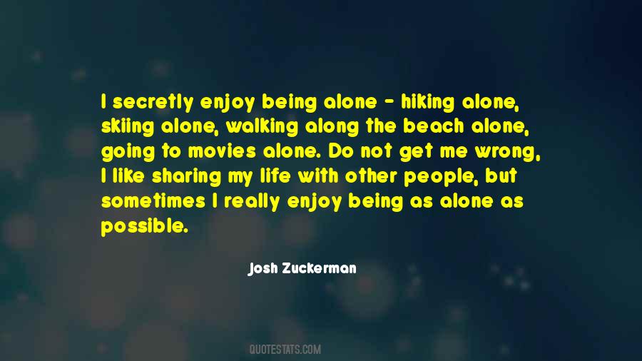 Quotes About Being On The Beach #1207170