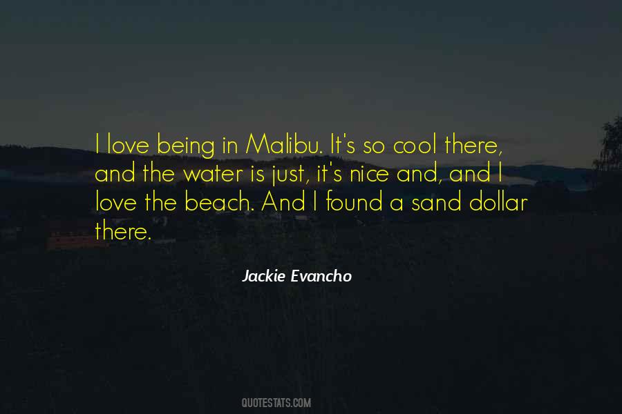 Quotes About Being On The Beach #285118