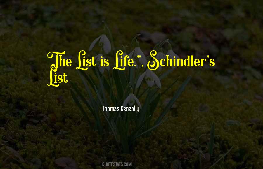 The Schindler's List Quotes #1135482