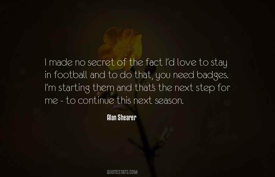The Secret Love Quotes #322612