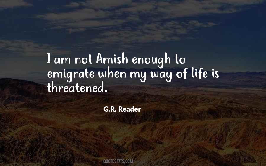 Quotes About Amish Life #263066