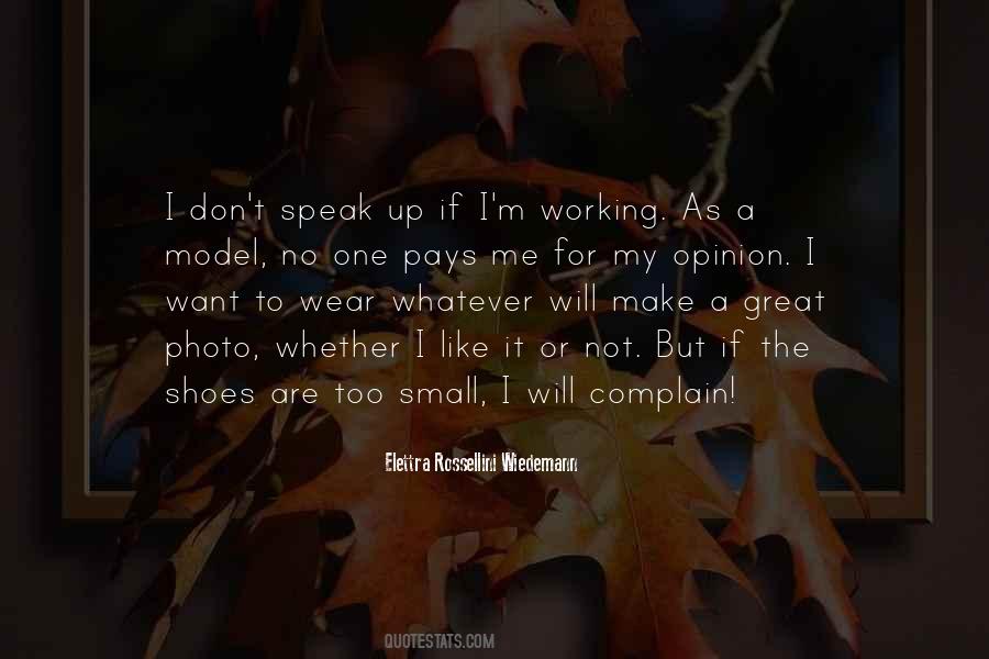 The Shoes I Wear Quotes #475013