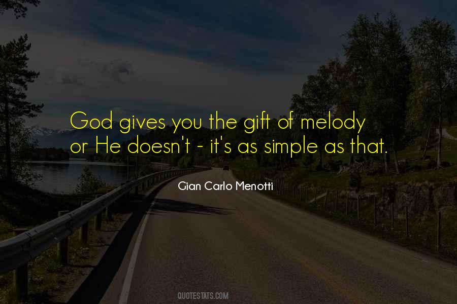 The Simple Gift Quotes #147025