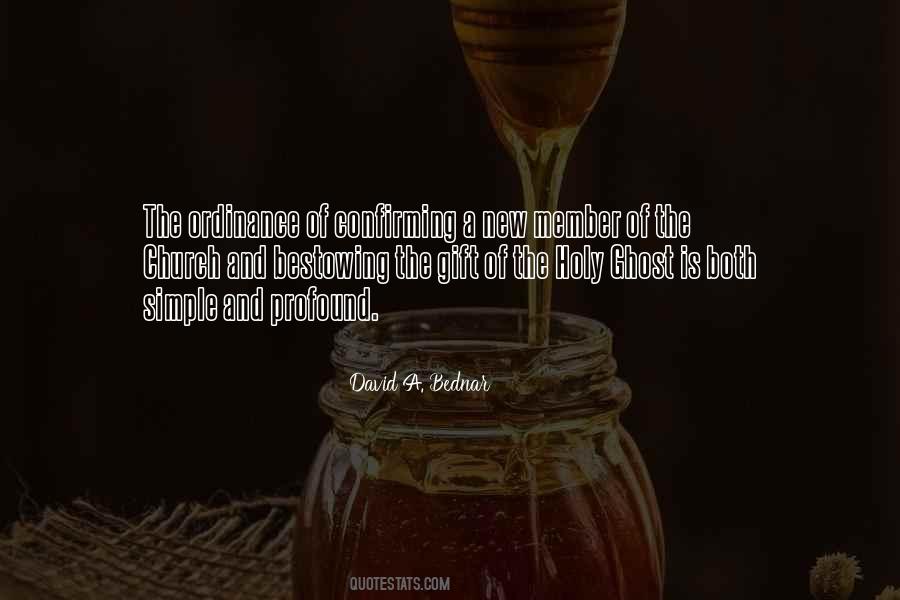 The Simple Gift Quotes #1705794