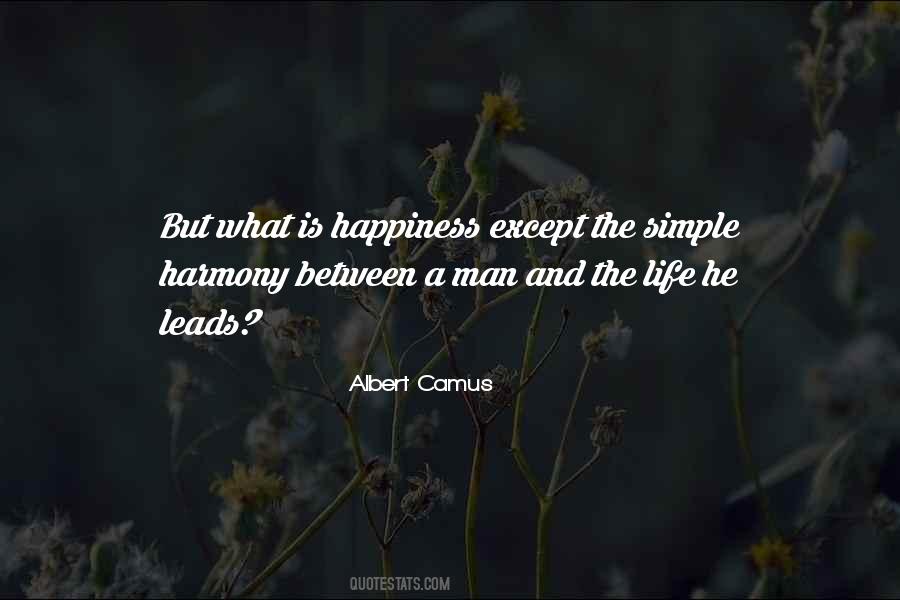 The Simple Happiness Quotes #1171862