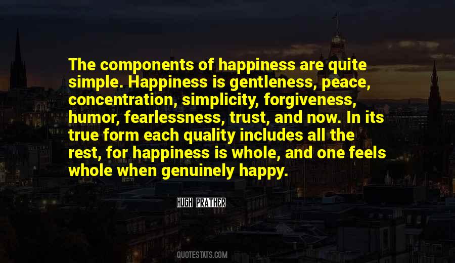 The Simple Happiness Quotes #314305