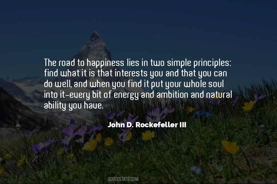 The Simple Happiness Quotes #452088