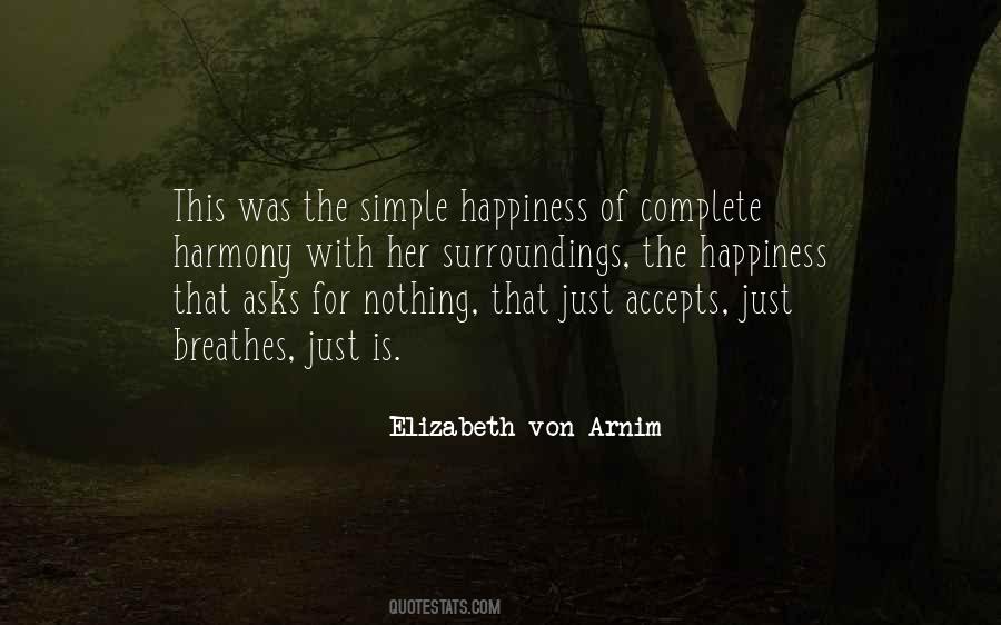 The Simple Happiness Quotes #994114