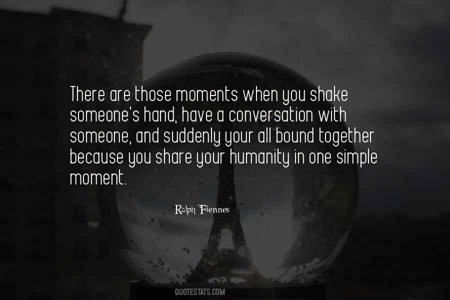 The Simple Moments Quotes #1102430