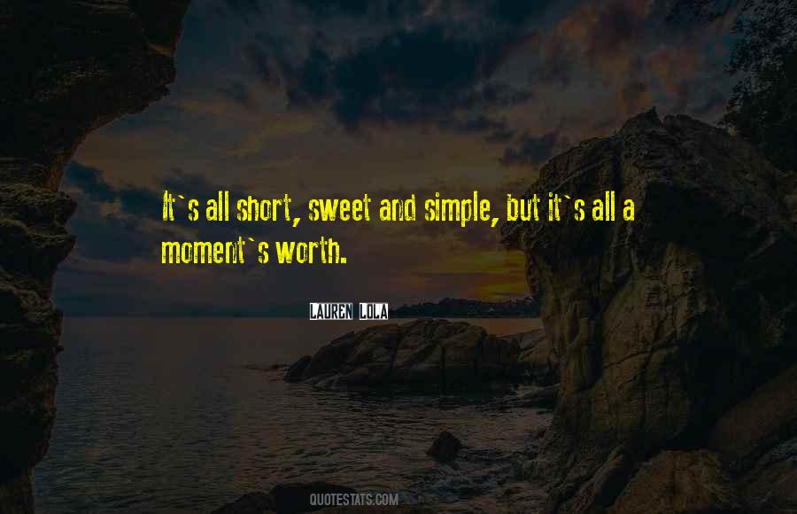 The Simple Moments Quotes #155311