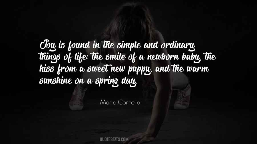 The Simple Things Of Life Quotes #736563