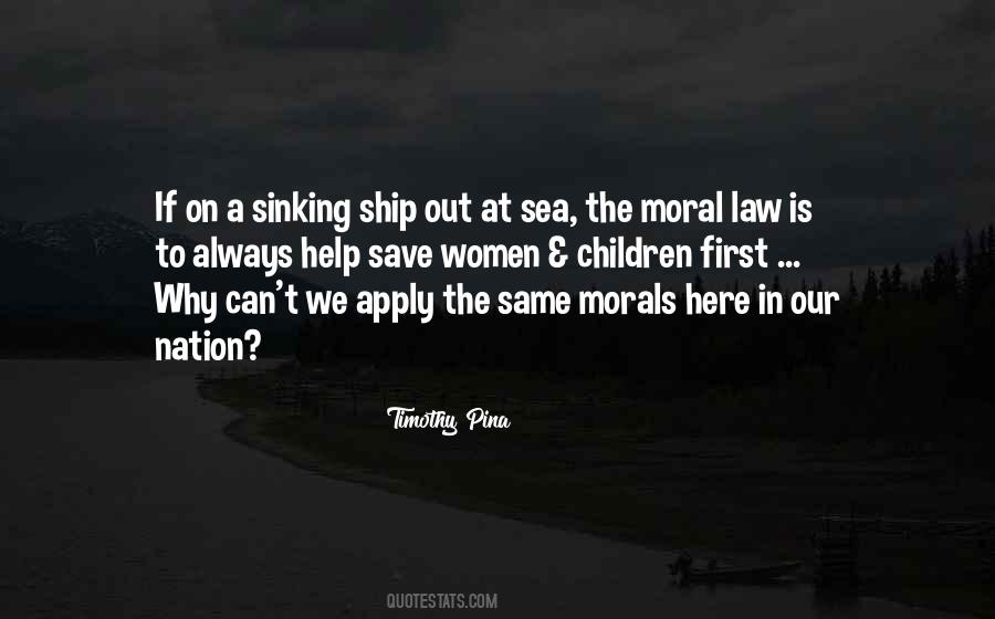 The Sinking Ship Quotes #1666165