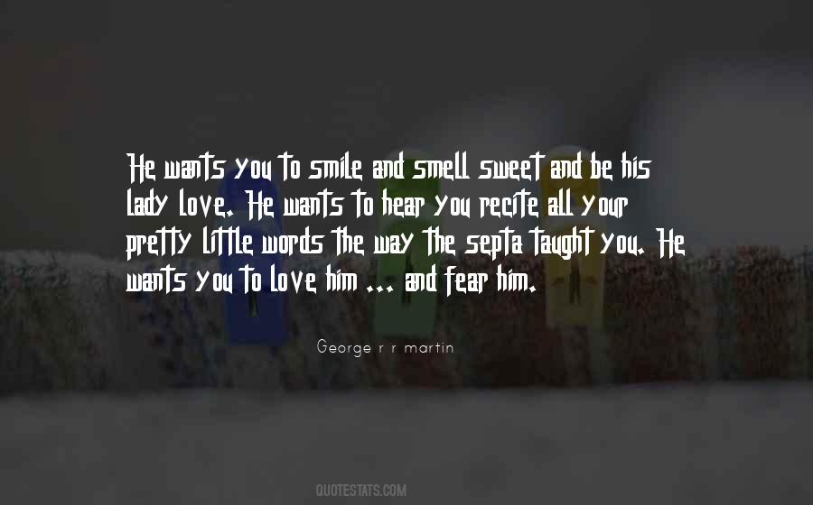 The Smell Of Fear Quotes #1277536