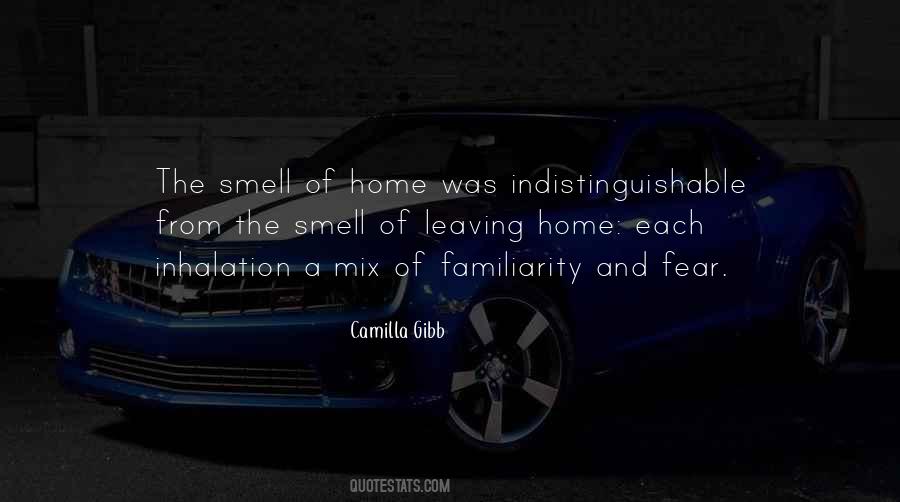 The Smell Of Fear Quotes #226488