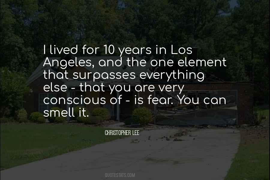 The Smell Of Fear Quotes #949836