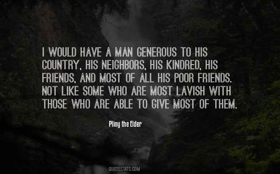 Quotes About A Generous Man #362371
