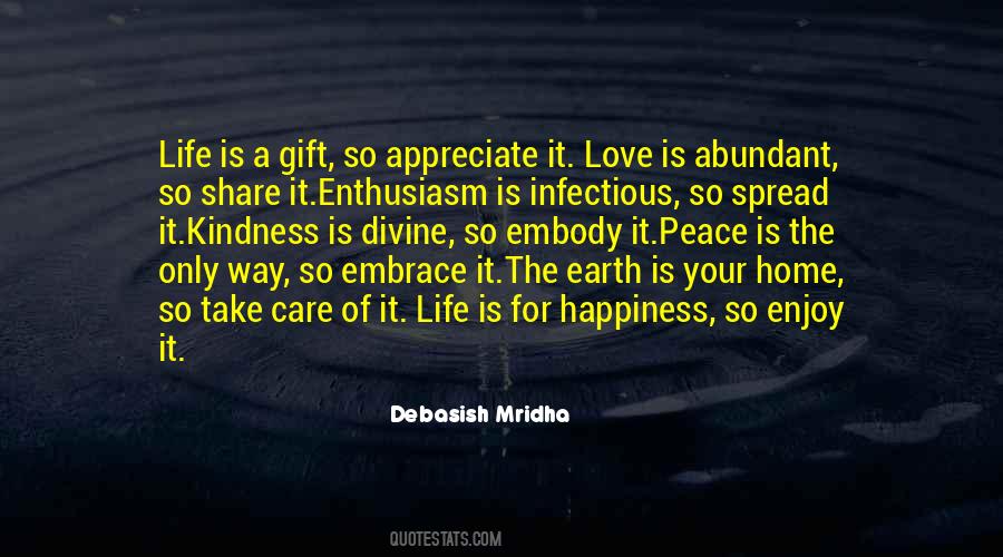 Quotes About A Gift Of Love #69509