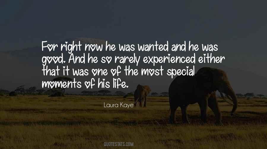 The Special Moments Quotes #538853