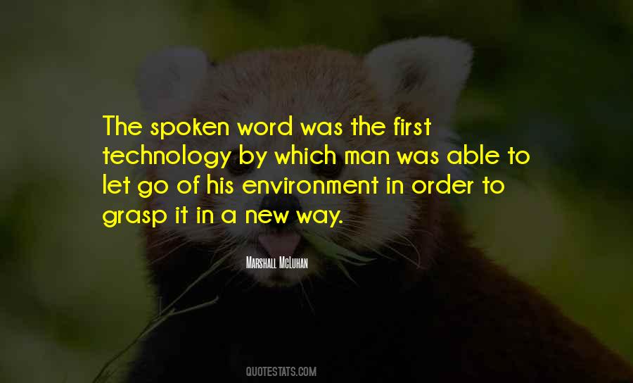 The Spoken Word Quotes #1739283