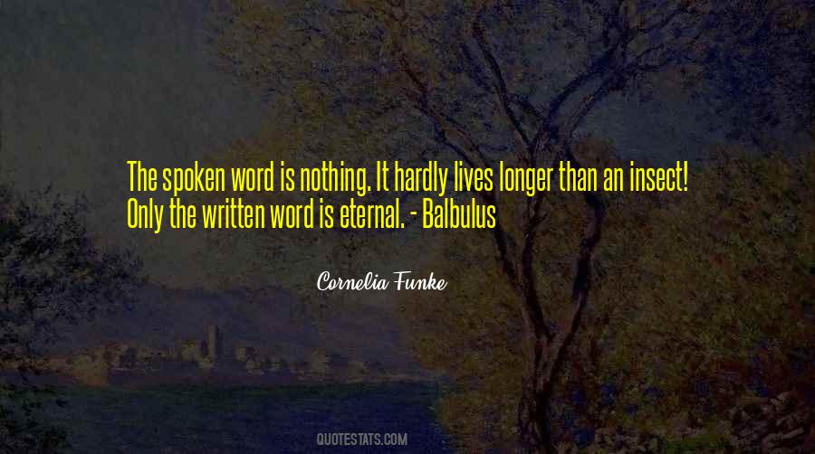 The Spoken Word Quotes #1819025