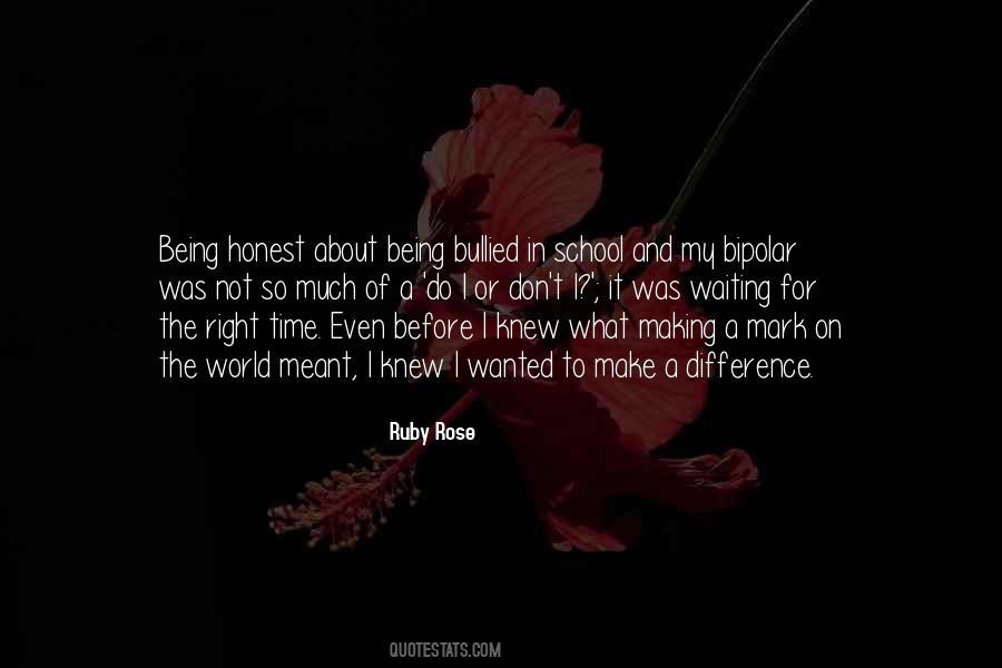 Quotes About Ruby Rose #1726651