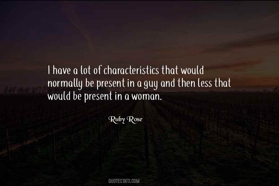Quotes About Ruby Rose #802471