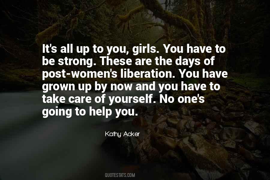 The Strong Girl Quotes #329676