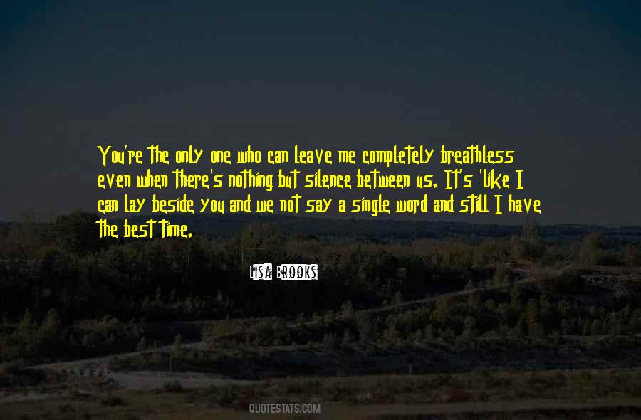 Quotes About Breathless #1738538