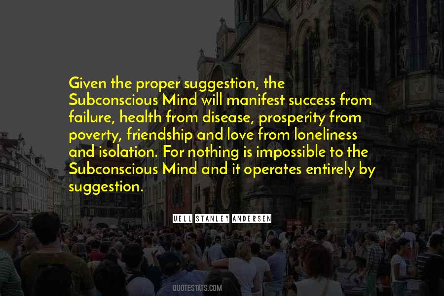 The Subconscious Mind Quotes #364147