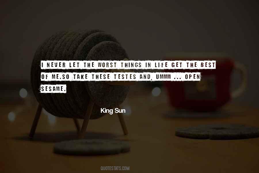 The Sun King Quotes #779592