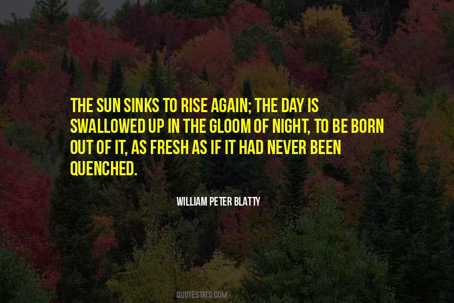 The Sun Will Rise Again Quotes #108013